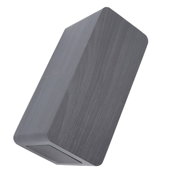 Monitoiminen puinen 2000mAh minikellokaiutin langaton Bluetooth-kello stereokaiutinMusta puu+valkoinen valo