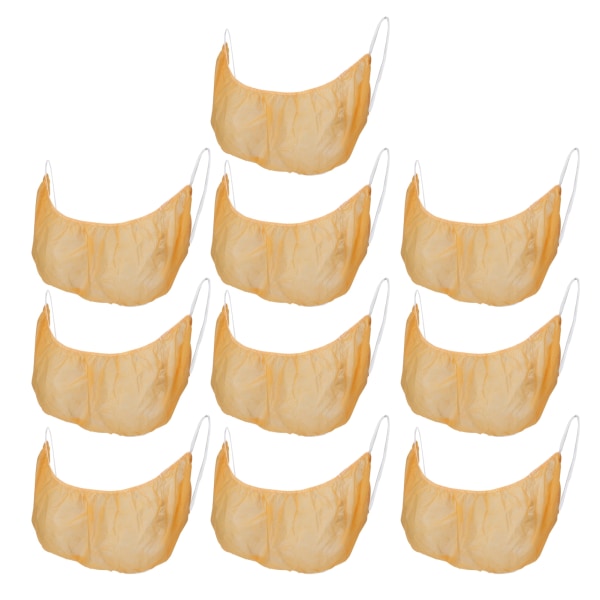 10 kpl Kertakäyttöiset rintaliivit Kuitukangas yleiskokoiset kertakäyttöiset rintaliivit jalkakylpyyn kauneussalonki kylpylä Sauna oranssi