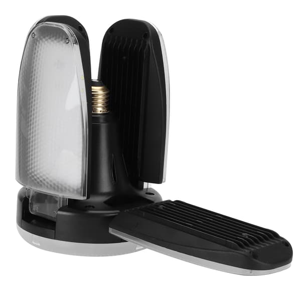 4-bladet garagebelysning LED deformerbar lampe 150W E27 lagerlys til kælder 85-265V