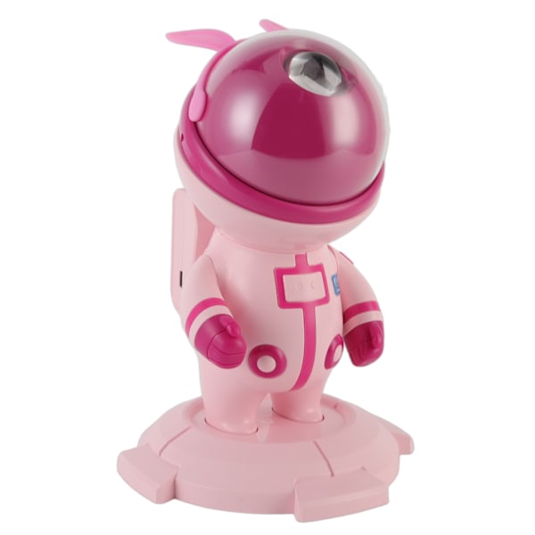 Stjerne LED natlys projektor USB astronaut stjerne projektor lampe RGB ambient projektionslys børns fødselsdagsgave lyserød