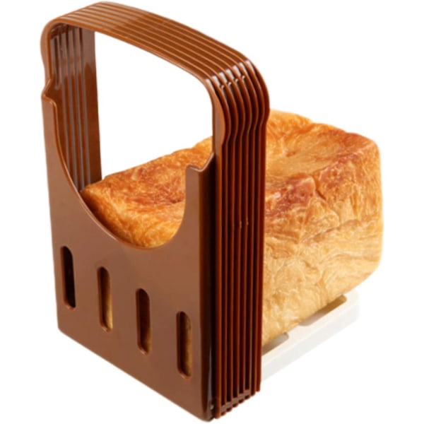 Bærbar sammenleggbar brødkutter - Praktisk kjøkken- og bakeverktøy for kaker, toast og mer