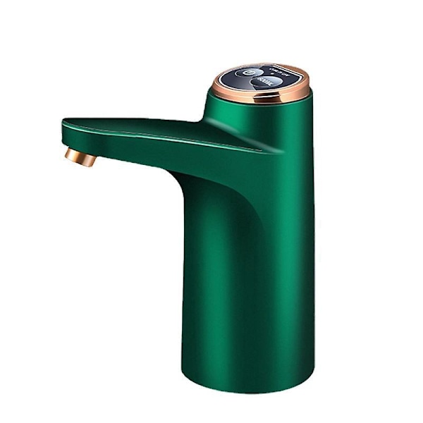 Bærbar Vanddispenser til 5 Gallonsflasker - Madkvalitets Silikonrør - USB Opladbar Vandpumpe - Nem at Bruge