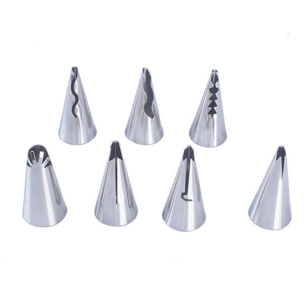 Piping Tip Sæt Nem Rengøring Kage Dekoration Tip Kit Køkken Fødevare Grade Blomster Frosting Tip til Kager Desserter