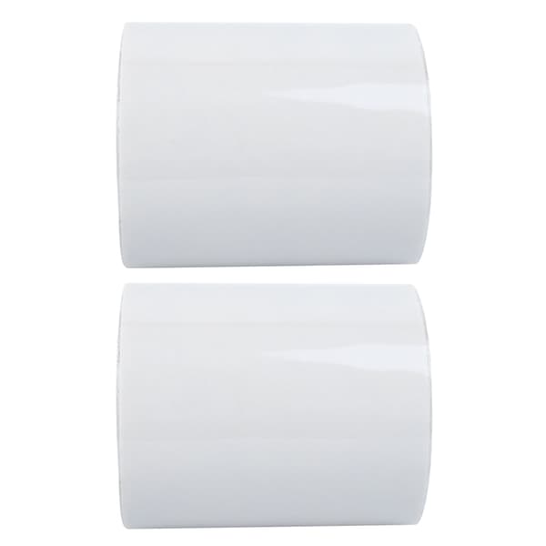 2 st vit stark vidhäftning vattentät rörslang läckagereparationstejp tillbehör 10 cm x 1,5 m