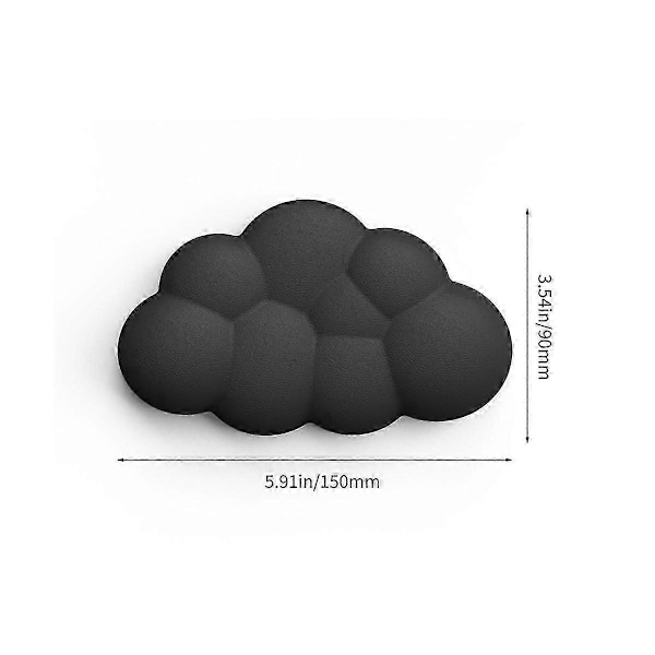 Cloud Keyboard Håndledsstøtte Blødt Læder Memory Foam Håndledsstøtte Pude kompatibel med Let Skrivning Smertelindring
