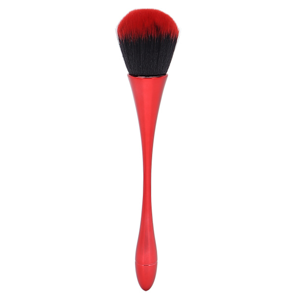 Loose Power Brush Pehmeät hiukset Koti Kannettava poskipuna Meikkiharja Nail Art Pölynpoistoaine Kosmeettinen ToolRed