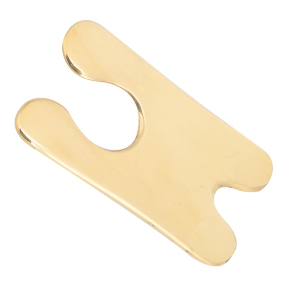 Messing skrabebræt Kropsakupunktur Massage Muskelsmerter Gua Sha Tool