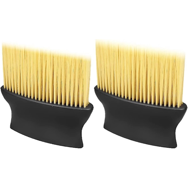 2x Halsbørster Hårbørste Barber Duster Børste Barber Halsbørste Duster Hals Rengøring Hårklip Duster Hårbørster