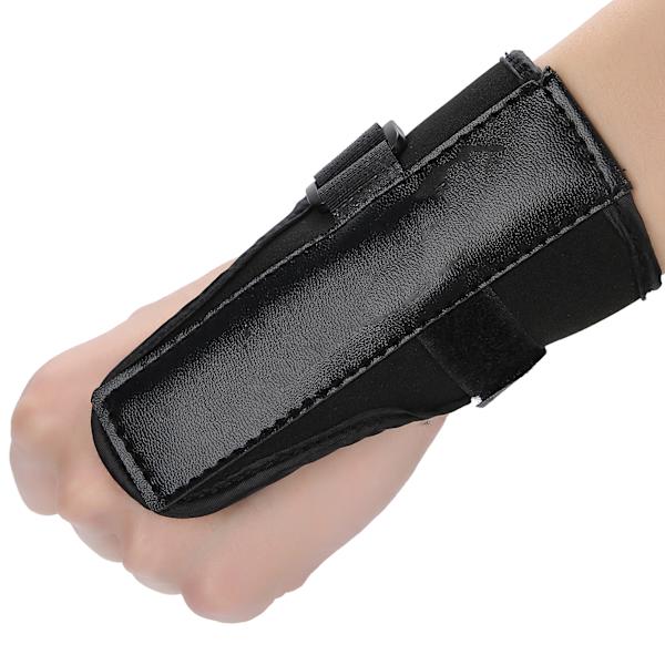 Golf Handledsstöd Golfsving Träningshjälp smärtlindring Stabiliserande handledsstöd Corrector Svart