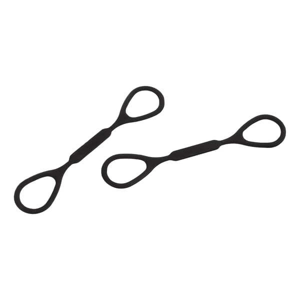 2 STK Trompet Slide Stopper Silikone Elastiske Ringe Udskiftning Blæseinstrument Tilbehør