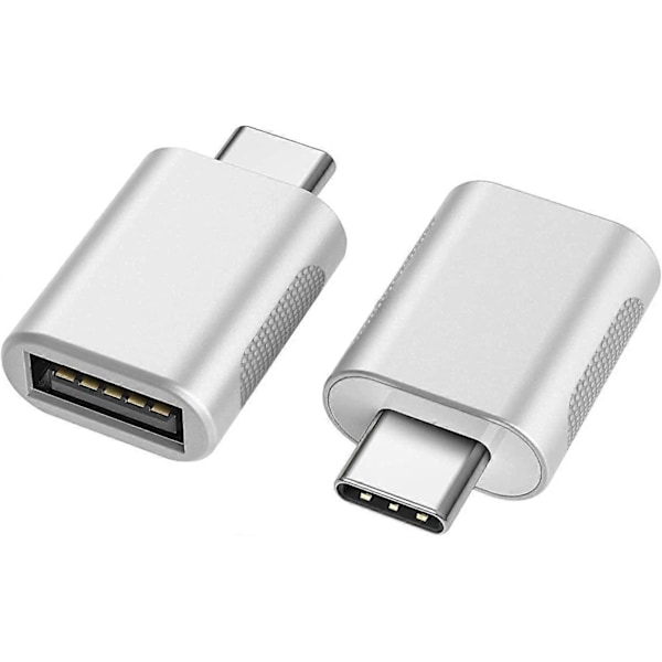 Agrent USB C - USB -sovitin (2 kpl), USB-C - USB 3.0 -sovitin, USB Type-C - USB -sovitin, Thunderbolt 3 - USB -naaras OTG -sovitin MacBook Prolle, Ai