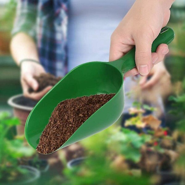 Bærbar multifunktionel plastikskovl til hjemmet, køkkenet, haven, gården, gravearbejde, blomsterplantning, dyrkningsværktøj
