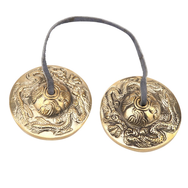Håndlaget tibetansk meditasjonsklokke buddhistisk perkusjonsinstrument (#3)
