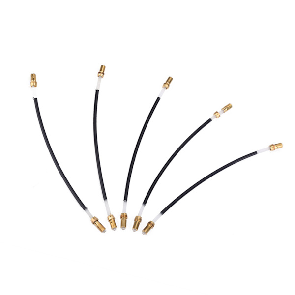 5 stk Nylon Tailgut Tail Gut Tailcord med messing skrueforbindelse til 3/4 4/4 violin