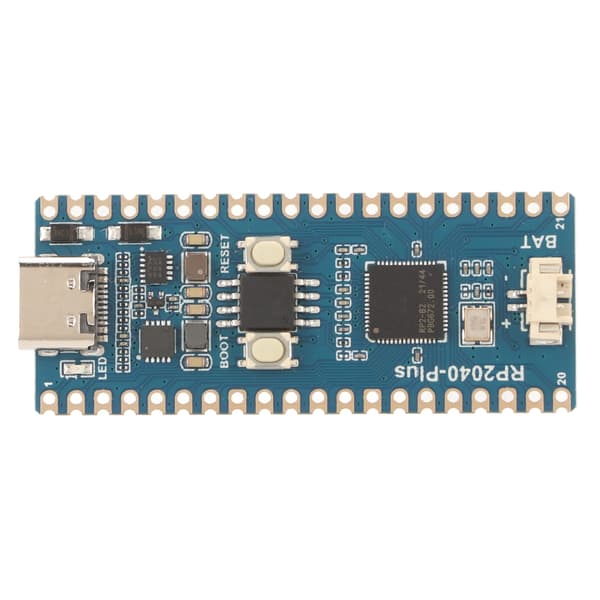 Mikrokontroller Mini Utviklingskort 26 GPIO-pinner for Raspberry Pi RP2040 Chip Dual Core ARM Cortex M0+ Prosessor