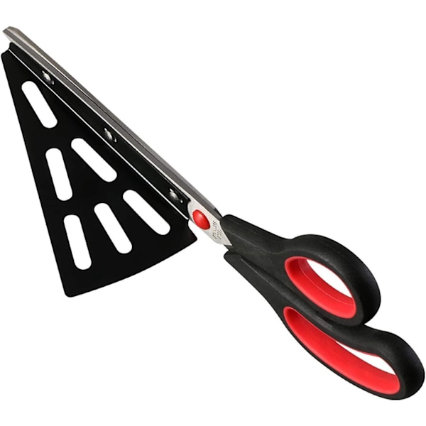 Stainless Steel Pizza Scissors with Detachable Shovel - Multi-function Kitchen Gadget