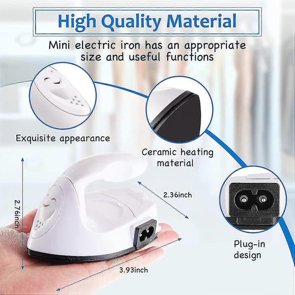 Mini Craft Iron Mini Heat Press Mini Iron Portable Handheld Heat Press Small Iron