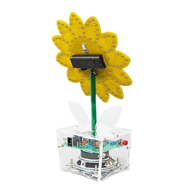 LED Färgglad LED Solros Bluetooth Högtalarkit Musikspektrum