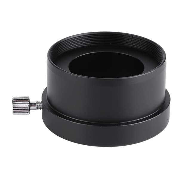2\" til 1,25\" Teleskop Okular Mount Adapter Sort Metal Tilbehør Adapter