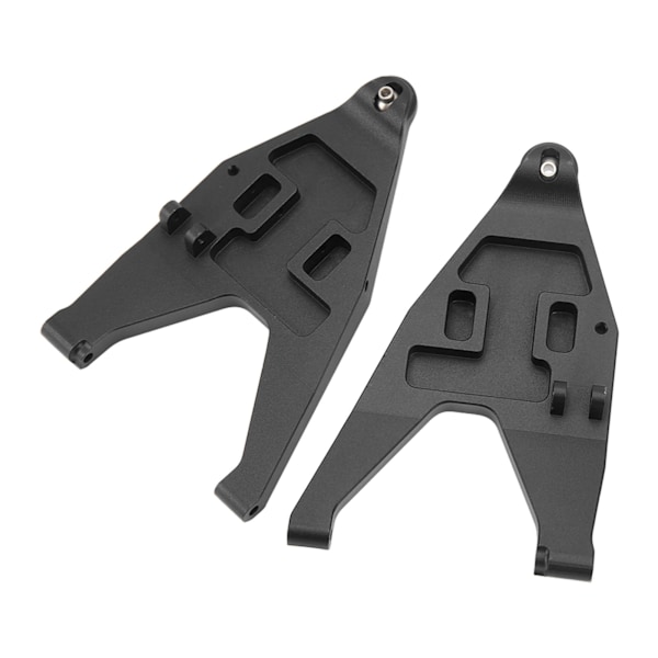 2 stk. Front Lower Suspension Arm Pull Rod Link CNC Machining RC Retrofit Upgrade Parts for TRAXXAS UDR 1/7 RC Car Black