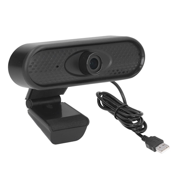 Datamaskin kamera Plug and Play USB Full HD 1080P Autofokus Stereo Bred Kompatibilitet Webkamera med klemme