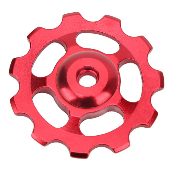 Mountainbike kedjehjul aluminiumlegering 11 tänder svänghjul Styrhjul Utbytbara cykelkomponenter Röd