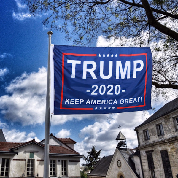 90x150cm Vacker Färg Polyestertyg 2020 Inomhus Utomhus Miljöflagga för President