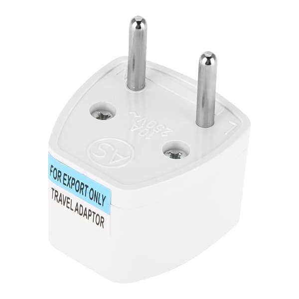Universal strømplugg reisekonverteradapter som konverterer fra USA / Storbritannia / Australia til EU