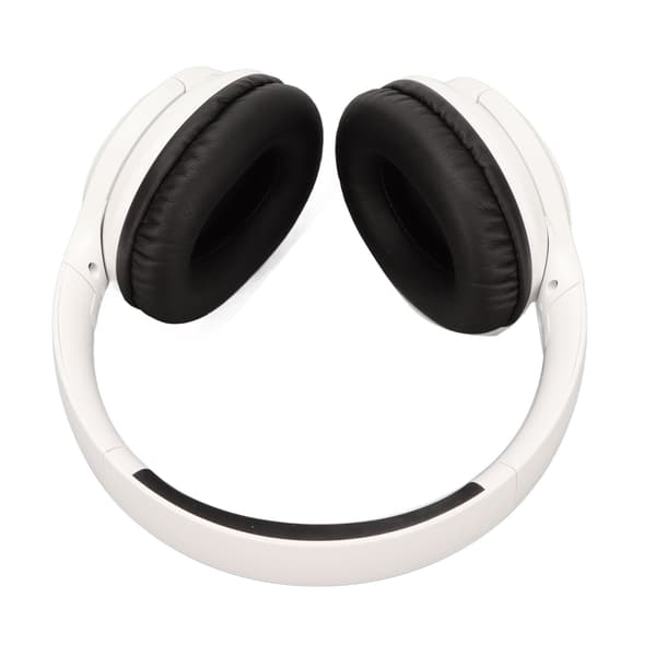 Bluetooth-headset ANC støjreducerende foldbart letvægts trådløst hovedtelefon med mikrofon til gaming sport hvid