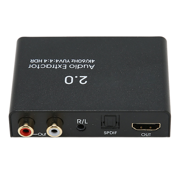 HD Multimedia Interface Lydudtrækker Splitter 4K 60Hz HD Multimedia Interface Lydkonverter Adapter US Stik 100-240V
