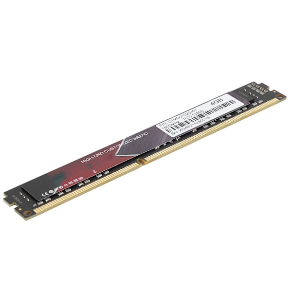 Desktop-hukommelse PC3-12800 RAM-hukommelsesopgraderingsmoduler, der er kompatible med DDR3-1600MHz stationære computere 4GB