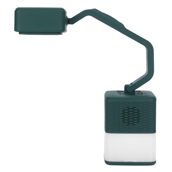Bærbar Bluetooth-højttaler Bordlampe Multifunktionel Natlampe Bordlys til Udendørs Grøn
