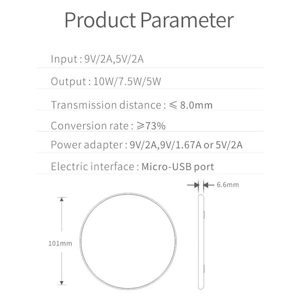 Langaton laturi Langaton latausasema Yhteensopiva IPhonelle Huaweille Xiaomille