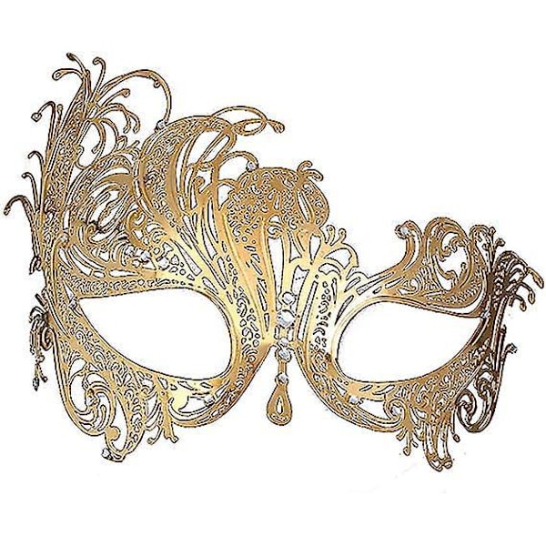 Maske til par i karnevalsstil - Perfekt til baller og karnevaler