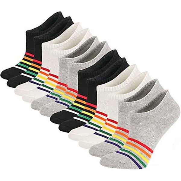 Breathable Low Cut Ankle Socks for Women - 6 Pairs, Ideal for Running, Walking, Fitness