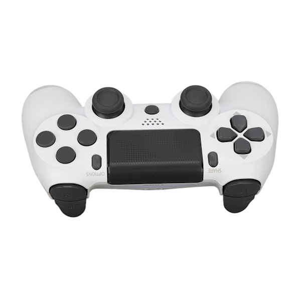 Trådløs spilcontroller Multifunktionel Dual Vibration Bluetooth Gamepad til PS4 Game Controllers Hvid