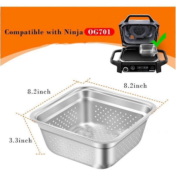 Ersättningsbricka Mesh Korg för Air Fryer Korg