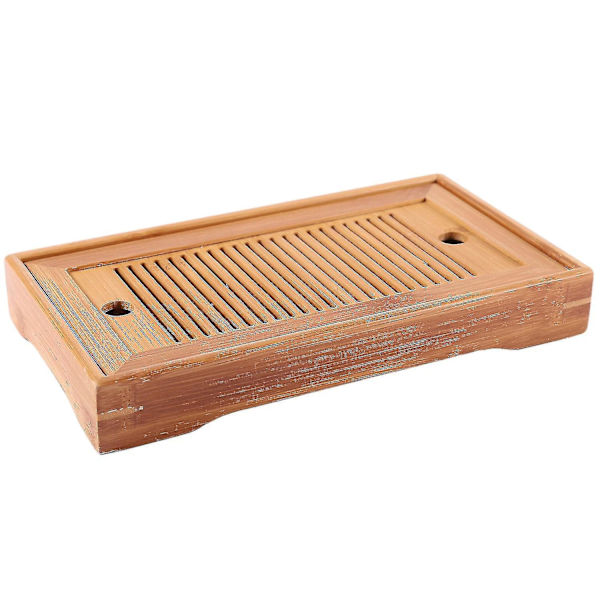 Bambus Kung Fu Te-brett - 25x14x3.5cm