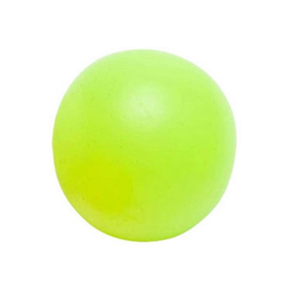 Lofts Sticky Balls Selvlysende Squishy Stressbolde Afstressende Legetøj Angst Grøn