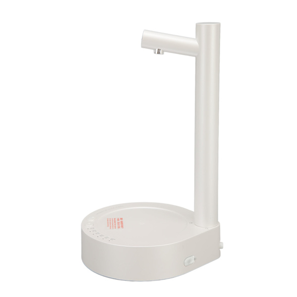 5 Gallon Smart Bordplade Vand Dispenser 7 Niveau Kvantitativ USB Opladning Universal Desktop Vandflaske Dispenser Pumpe Hvid