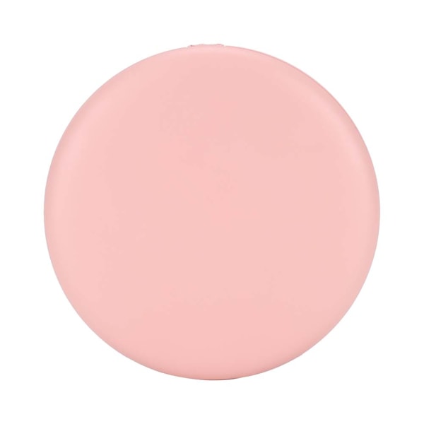 10X förstoring Vikbar Justerbar Sminkspegel Rund Bärbar LED Sminkspegel Rosa