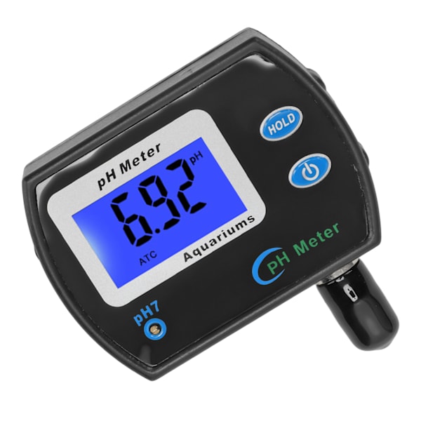 PH-meter LCD-storskærm med baggrundsbelysning Vandkvalitetstester Ledningsevne PH-meter Tester EU-stik 230-240V