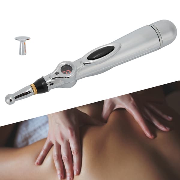 Elektrisk Akupunkturpen Smertelindring Akupunktstimulering Meridianterapi Massagepen