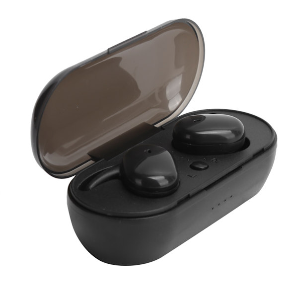 Y30 Trådløse Bluetooth-øretelefoner V5.0 Øretelefoner med Binaural Stereo In-Ear Indbygget Headset (Sort)