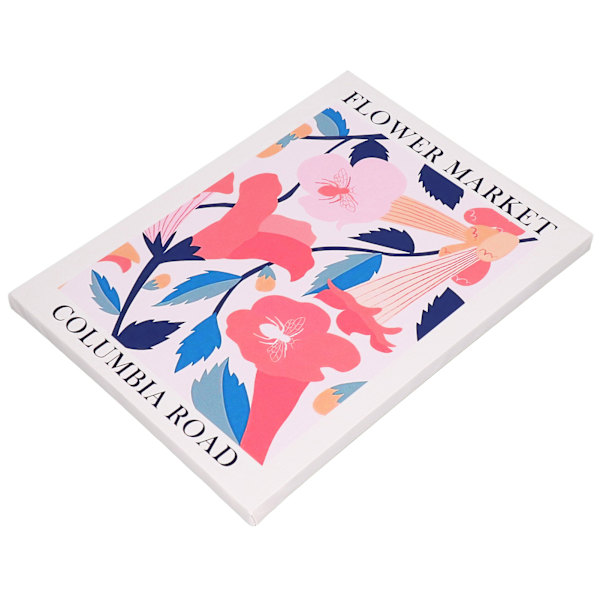 Blomsterkonstbilder Fashionable Ambience Ljus färg blekningsbeständighet Väggdekor Konst för hemmakontor Bar kök Café Typ B