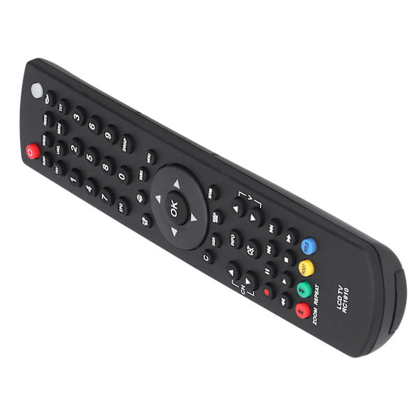 Fjärrkontroll för Toshiba LCD-TV Universal Ersättningstillbehör Rc1910 Svart