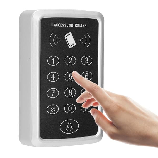 RFID-kortåtkomstkontrollsystem vattentätt utomhus med 10 nyckelbrickor