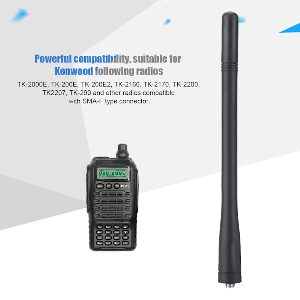 KRA-26 VHF-antenni 136-174mHz Kenwood Radiolle TK-2000E TK-200E TK-2160 TK-2170 TK-2200