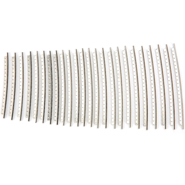 24 stk gitarfret trådsett cupronickel for Fender/Gibson erstatningstilbehør 2,7 mm