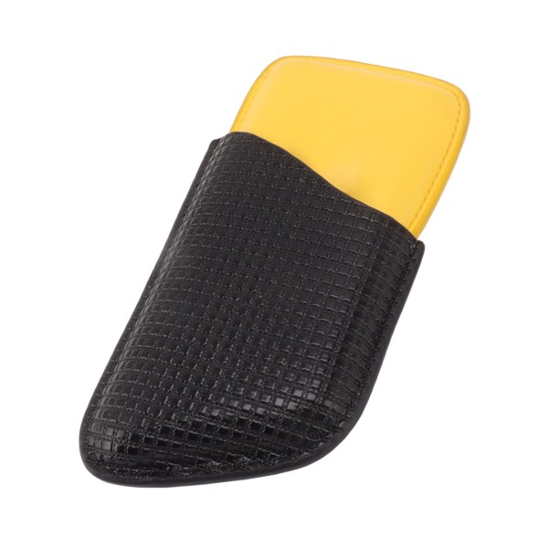 3 Sticks Läder Cigarrfodral Bärbar Fuktkräm Cigarrfodral Cigarr Humidor för Mäns Gåvor